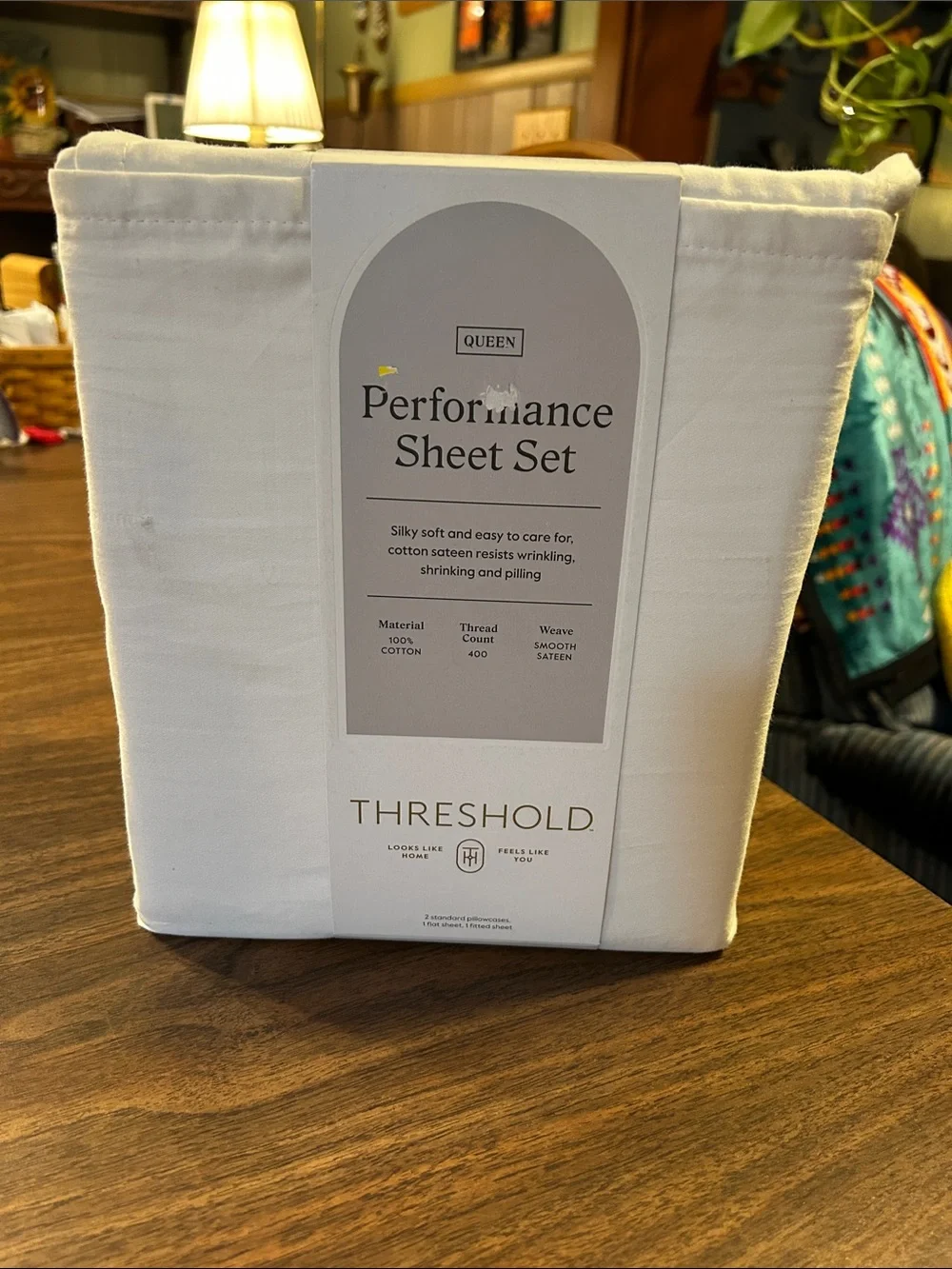 Threshold White Performance Sheet Set - Queen